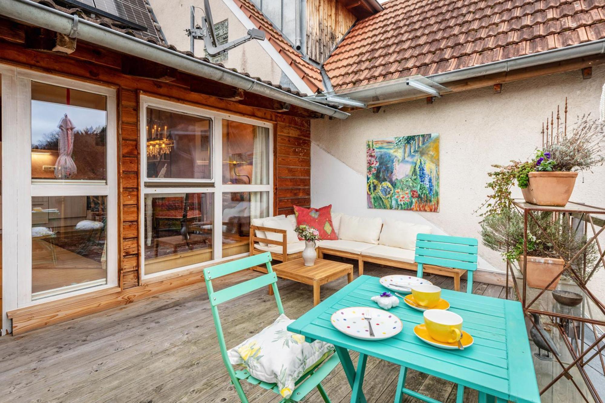 Haus Der Malerin Andrea Gawaz Apartment Mullheim  Exterior foto